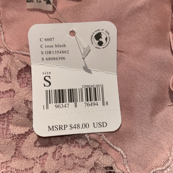 Free People Night Out Blouson -Rose Blush - Picture 3 of 3